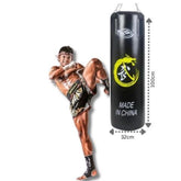 كيس ملاكمة جلد طول 100سم 18كغ قطر 32 سم